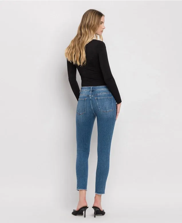 Toledo Mid Rise Cropped Skinny