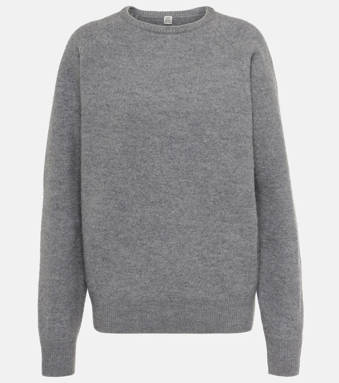 TOTEME  |Crew Neck Casual Style Wool Plain Elegant Style