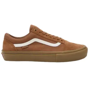 Vans Skate Old Skool Pro Shoes Brown/Gum