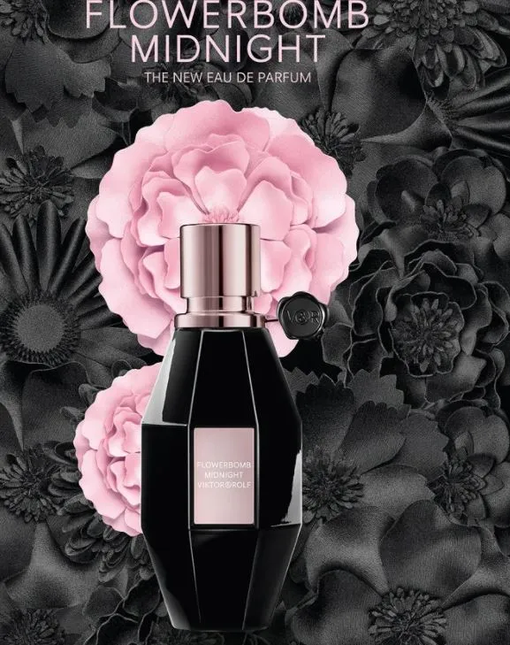 Viktor & Rolf Flowerbomb Midnight 3.4 oz EDP For Women **TESTER**