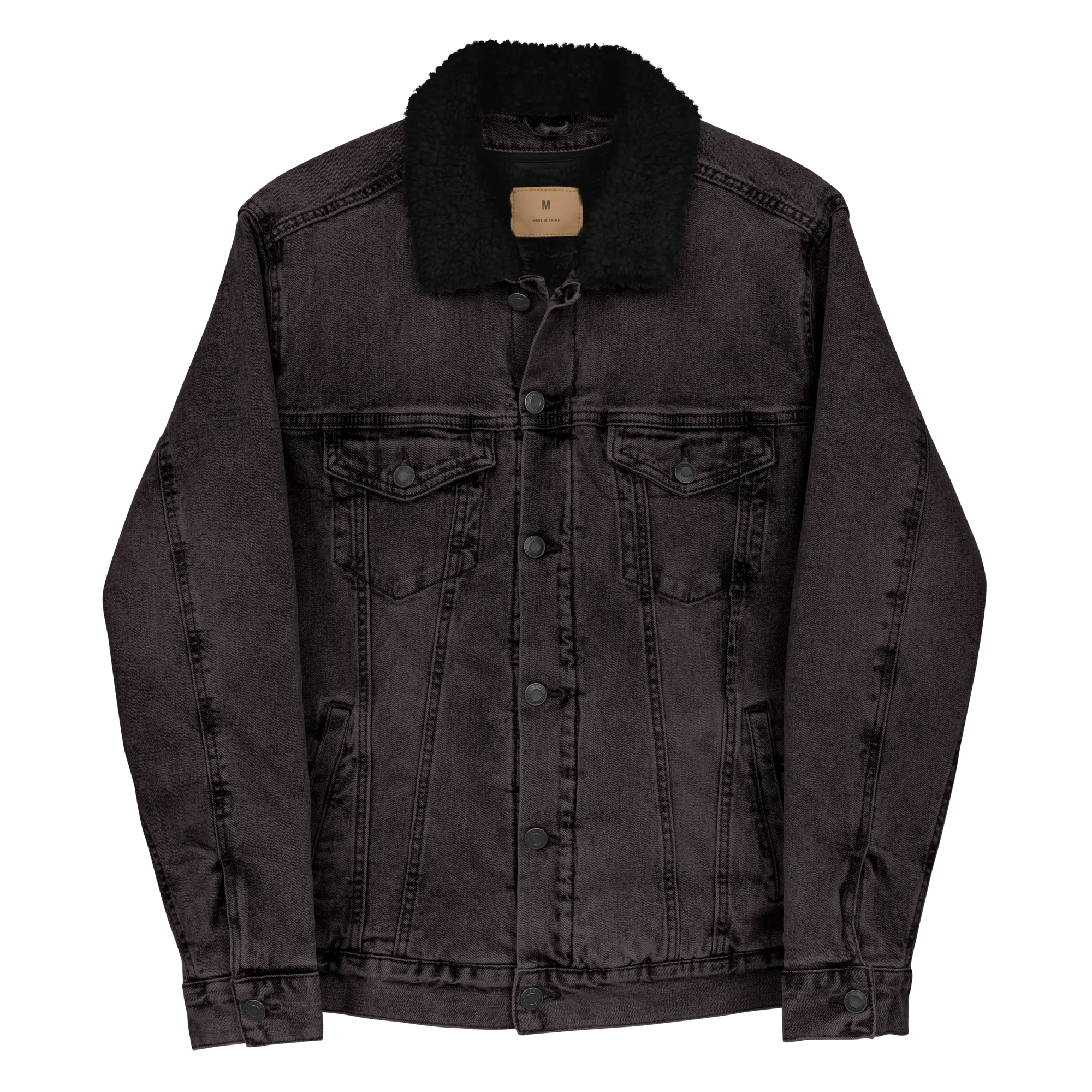 When You Think of Culture... Sherpa Denim Jacket