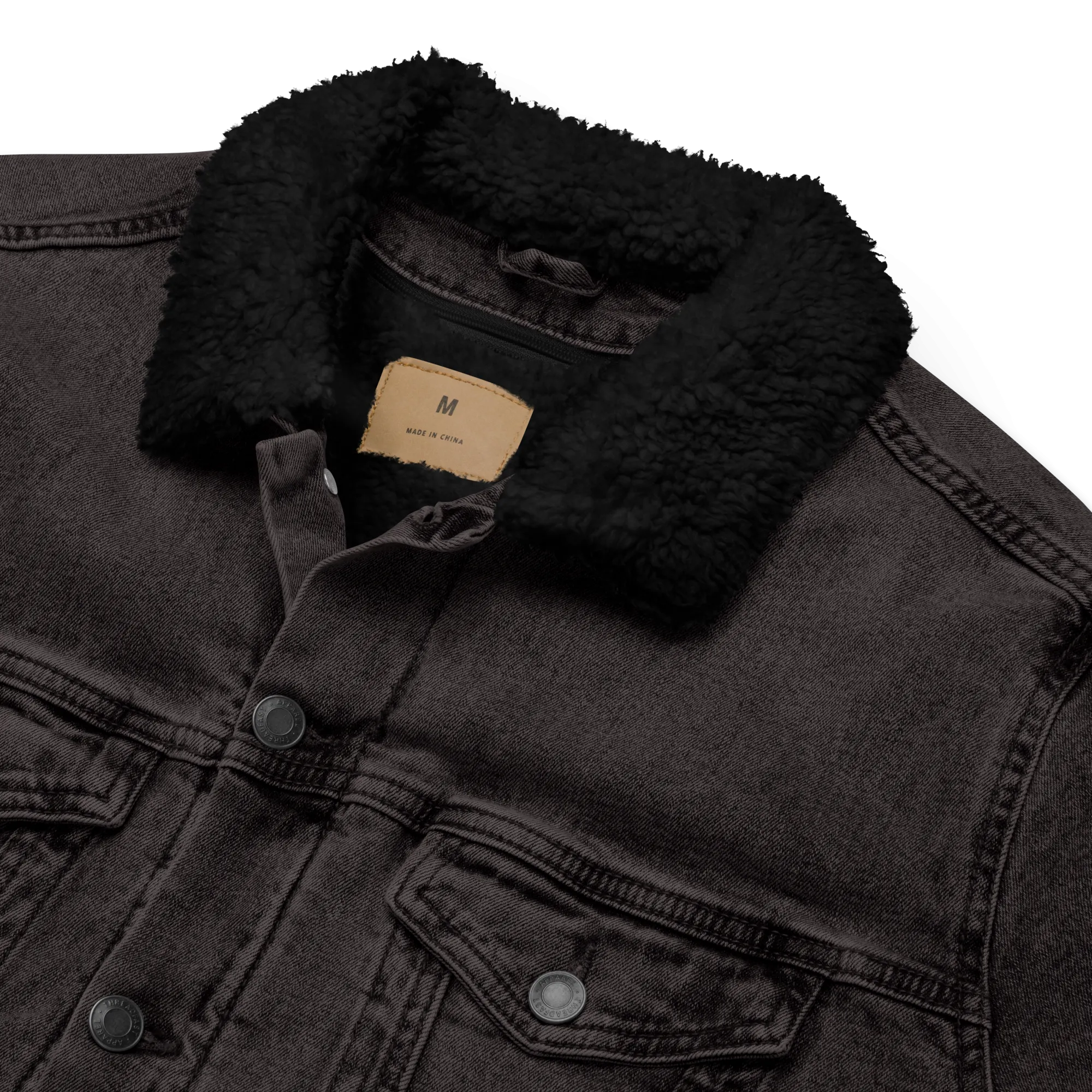 When You Think of Culture... Sherpa Denim Jacket