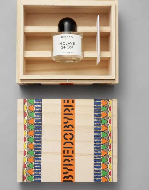 Wooden box Byredo perfume